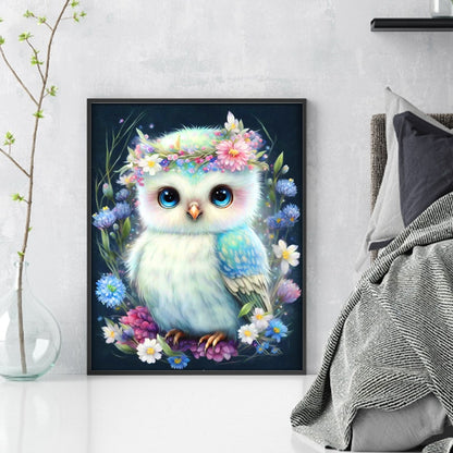 Owl - 11CT Stamped Cross Stitch 40*50CM