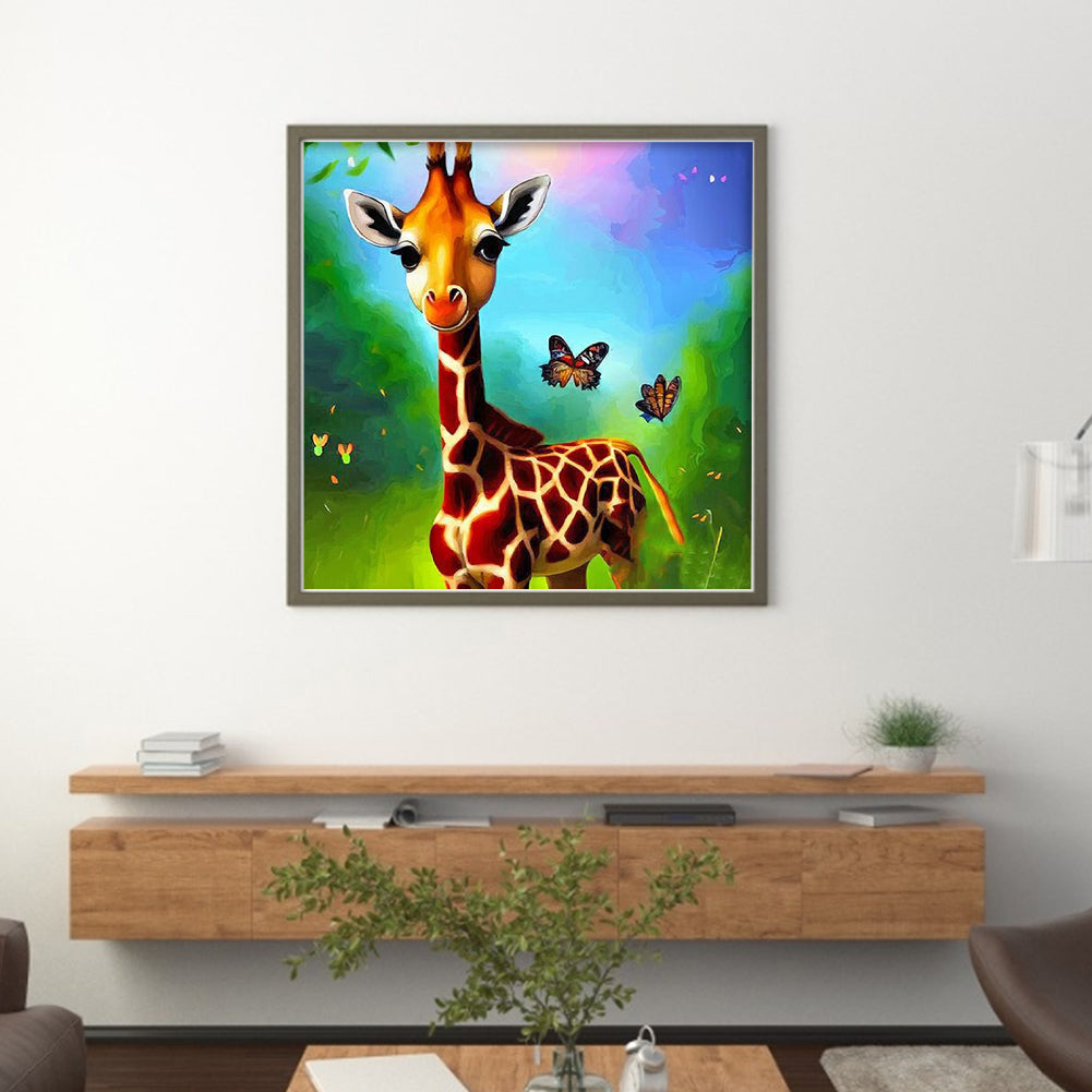 Giraffe - 11CT Stamped Cross Stitch 50*50CM