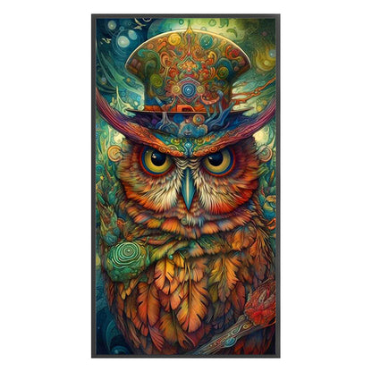 Owl - 11CT Stamped Cross Stitch 45*80CM