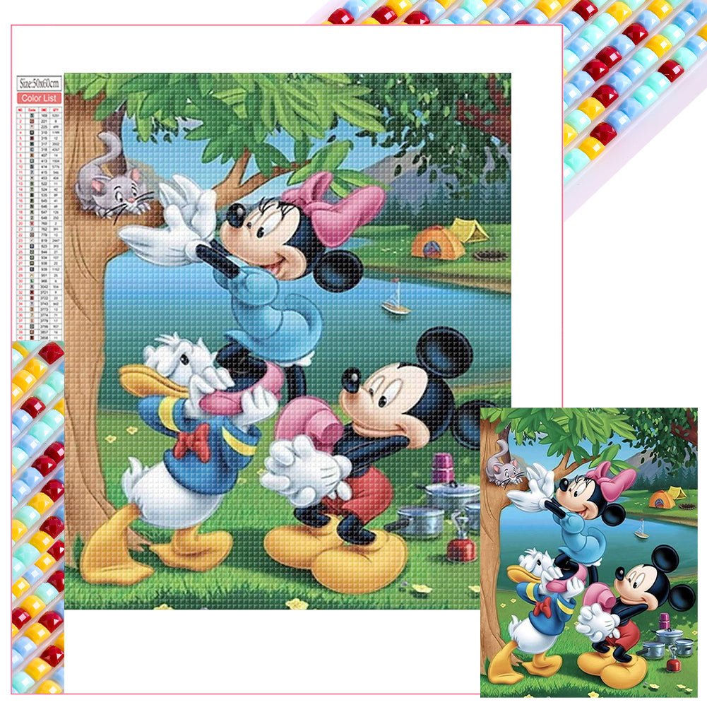 Mickey - Full Square Drill Diamond Painting 50*60CM