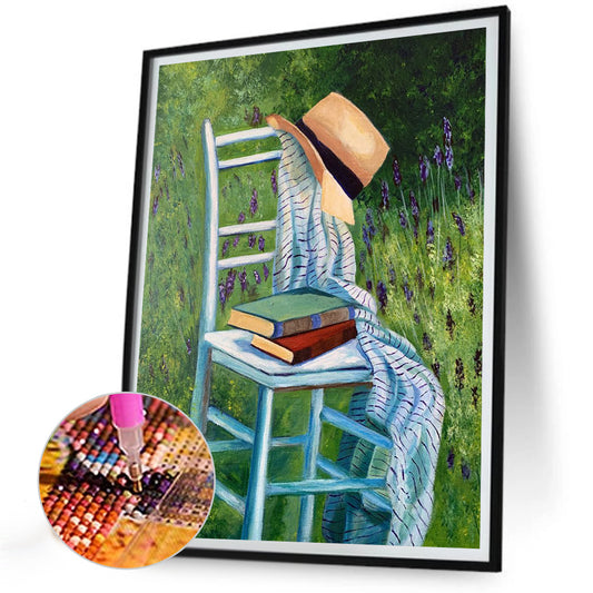 Chair - Full Round Drill Diamond Painting 30*40CM
