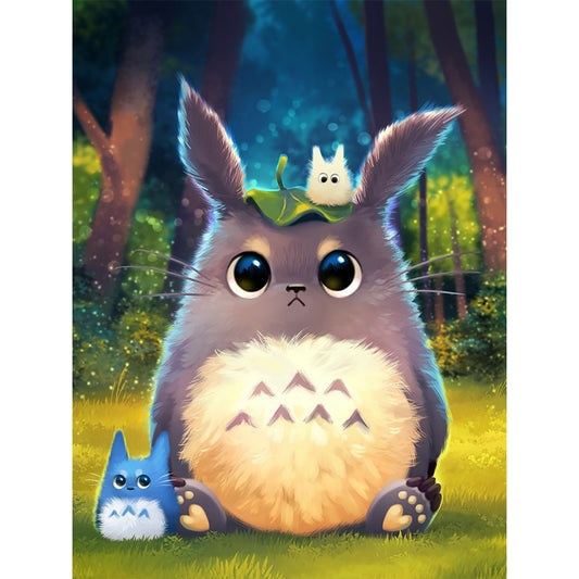 Chinchilla - Full Round Drill Diamond Painting 30*40CM