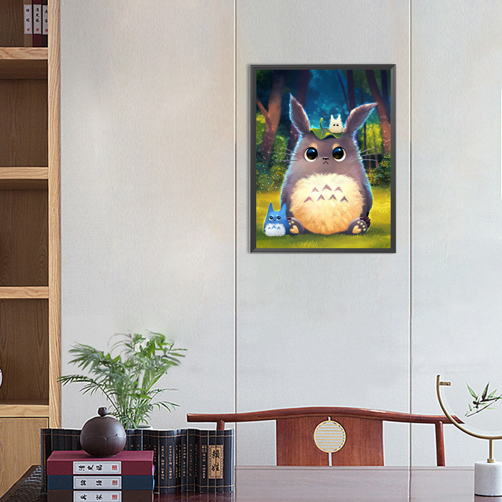 Chinchilla - Full Round Drill Diamond Painting 30*40CM