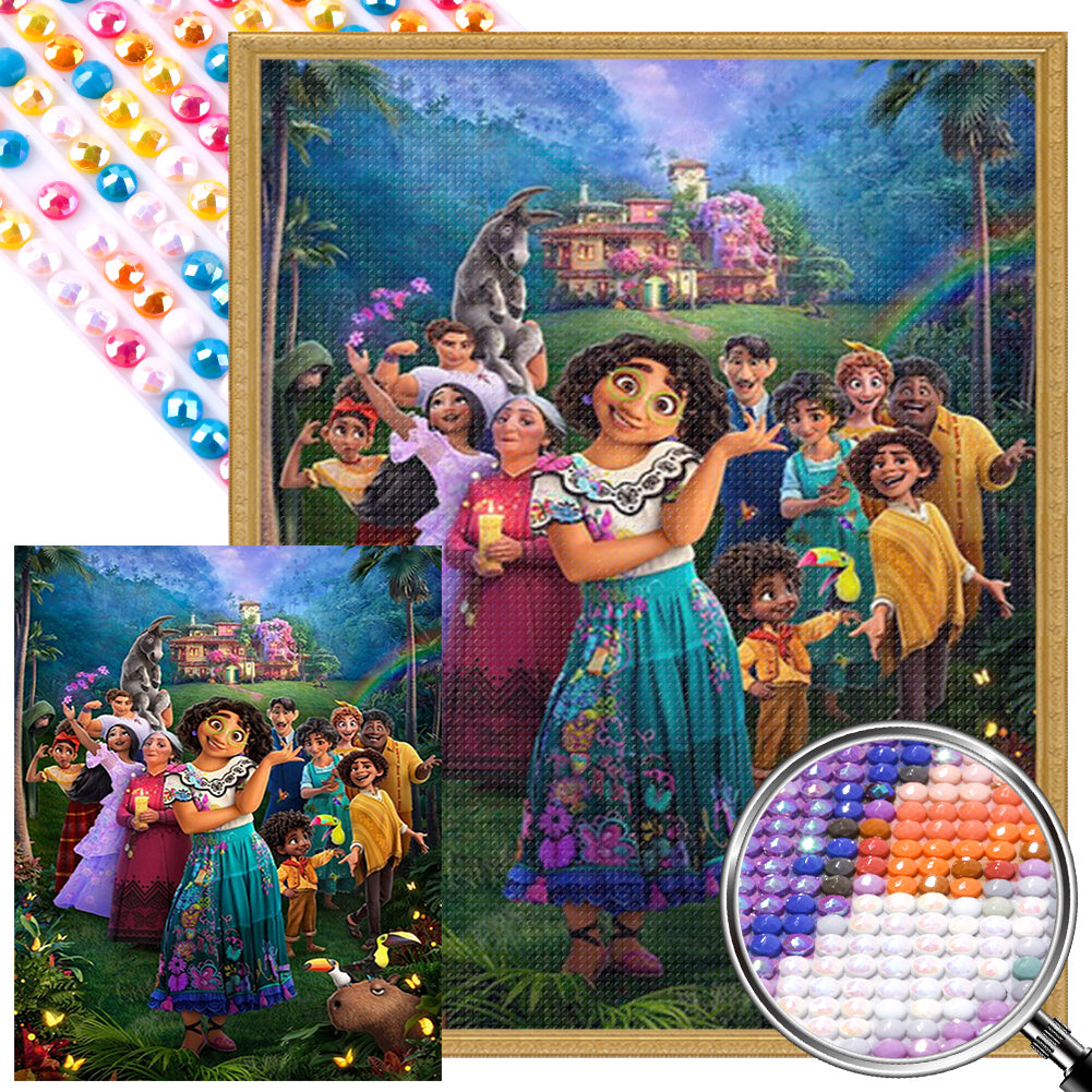 Disney Moana - AB Round Drill Diamond Painting 40*50CM