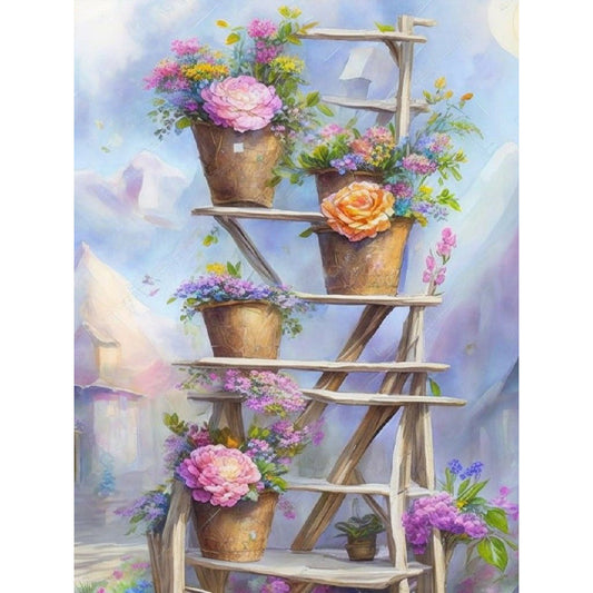 Escalator - Full Round Drill Diamond Painting 30*40CM