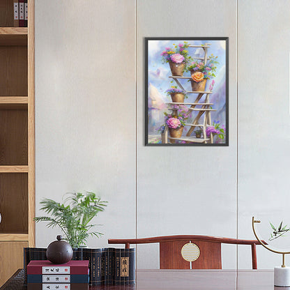 Escalator - Full Round Drill Diamond Painting 30*40CM