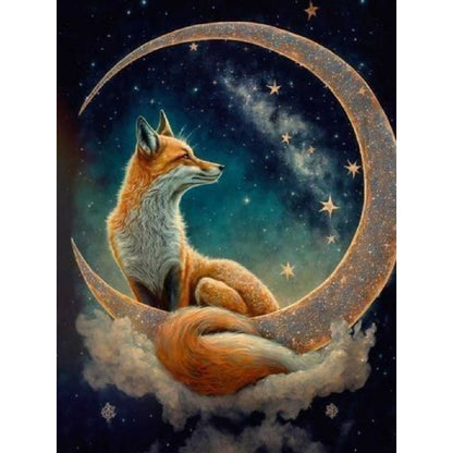 Fox - Full Round Drill Diamond Painting 30*40CM