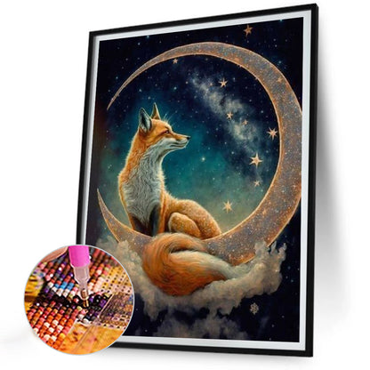 Fox - Full Round Drill Diamond Painting 30*40CM