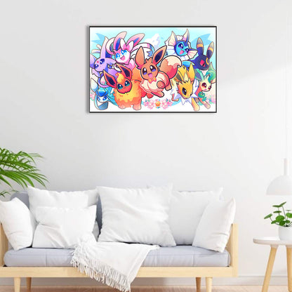 Pokemon - Full Round Drill Diamond Painting 60*40CM