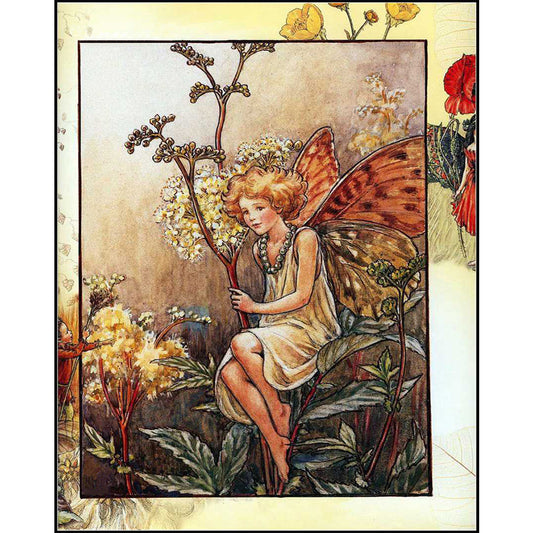 Fairy In The Grass - 11CT Stamped Cross Stitch 50*60CM