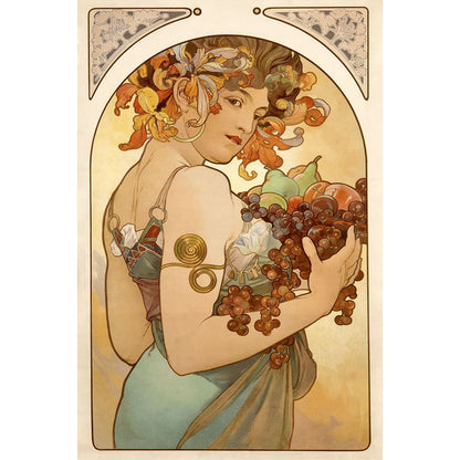 Flower Woman - 11CT Stamped Cross Stitch 50*78CM