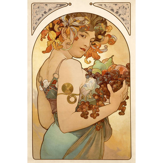 Flower Woman - 11CT Stamped Cross Stitch 50*78CM