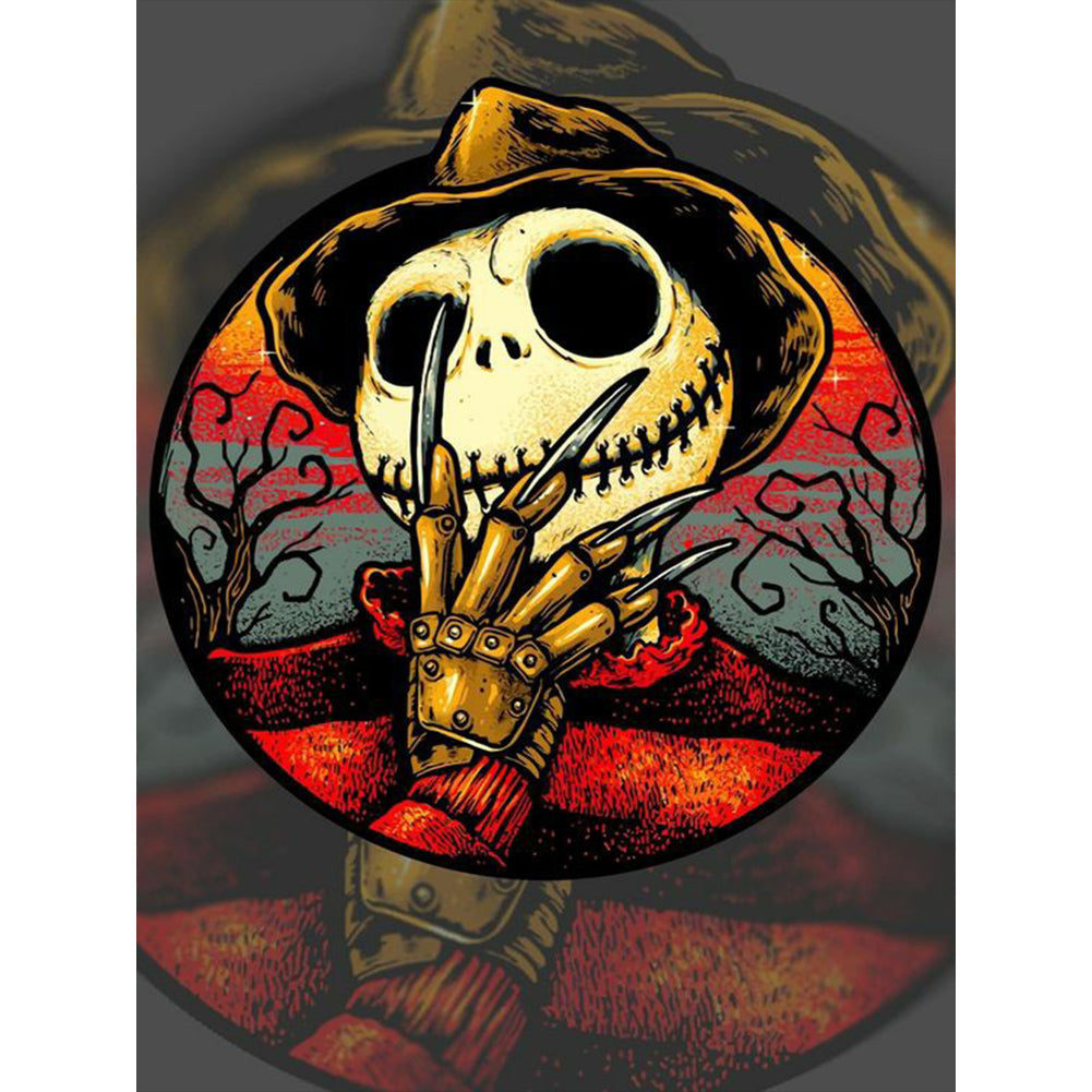 Weird Town Nights - Full Round Drill Diamond Painting 30*40CM