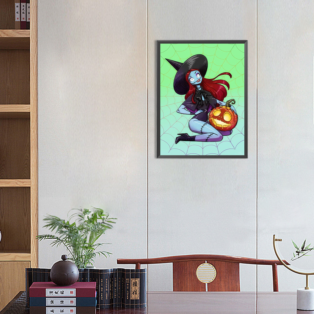 Weird Town Nights - Full Round Drill Diamond Painting 30*40CM