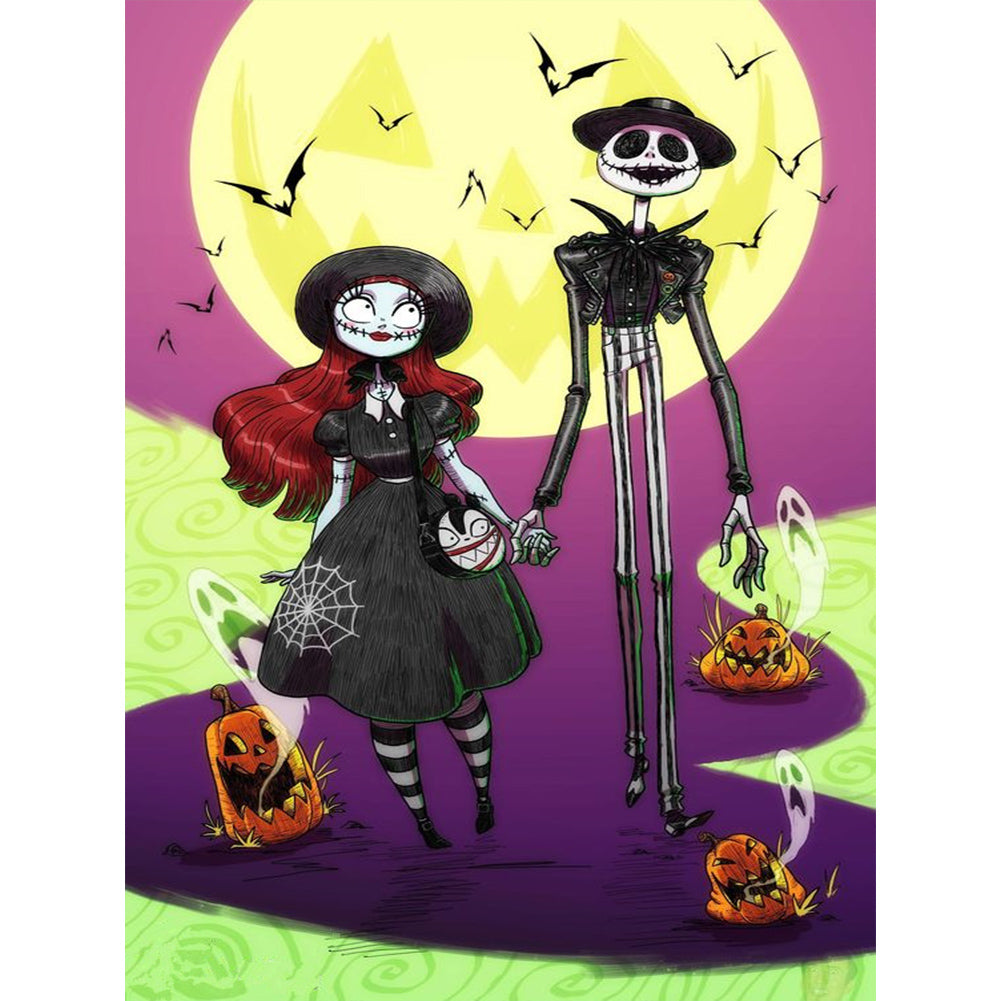 Weird Town Nights - Full Round Drill Diamond Painting 30*40CM