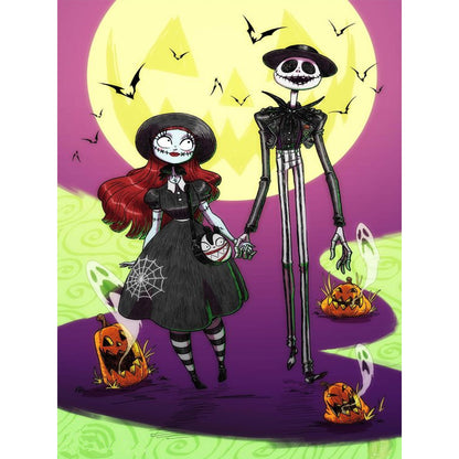 Weird Town Nights - Full Round Drill Diamond Painting 30*40CM