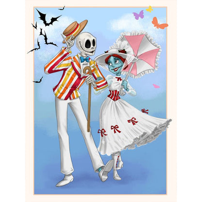 Weird Town Nights - Full Round Drill Diamond Painting 30*40CM