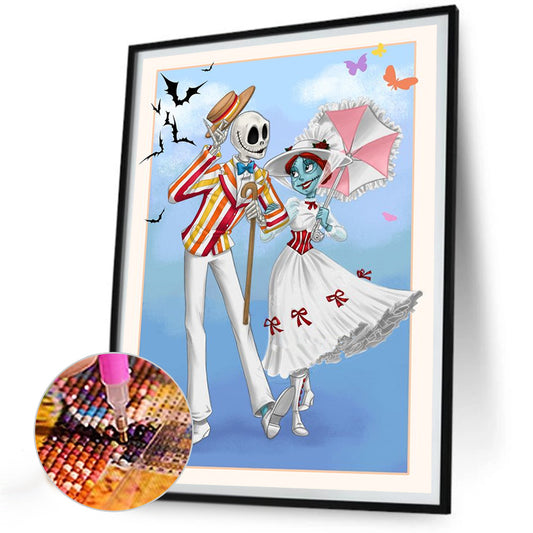 Weird Town Nights - Full Round Drill Diamond Painting 30*40CM