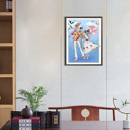 Weird Town Nights - Full Round Drill Diamond Painting 30*40CM