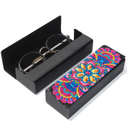 DIY Diamond Painting Eyeglass Case Mandala Flowers Sunglasses Cases Storage Case
