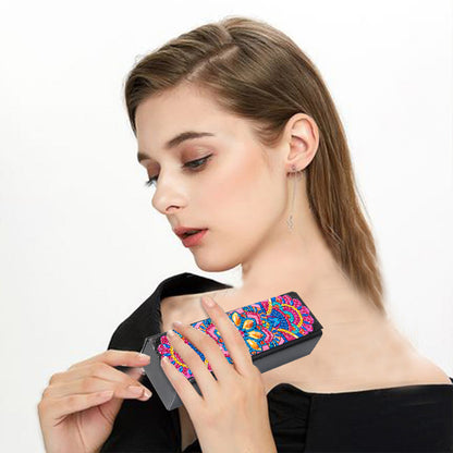 DIY Diamond Painting Eyeglass Case Mandala Flowers Sunglasses Cases Storage Case