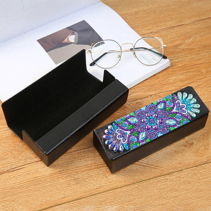 DIY Diamond Painting Eyeglass Case Mandala Flowers Sunglasses Cases Storage Case