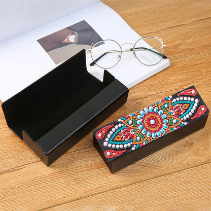 DIY Diamond Painting Eyeglass Case Mandala Flowers Sunglasses Cases Storage Case