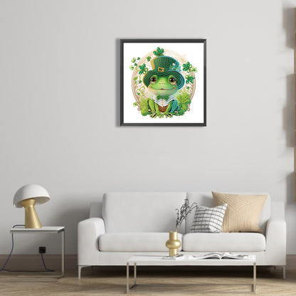 Little Frog - Special Shaped Drill Diamond Painting 30*30CM