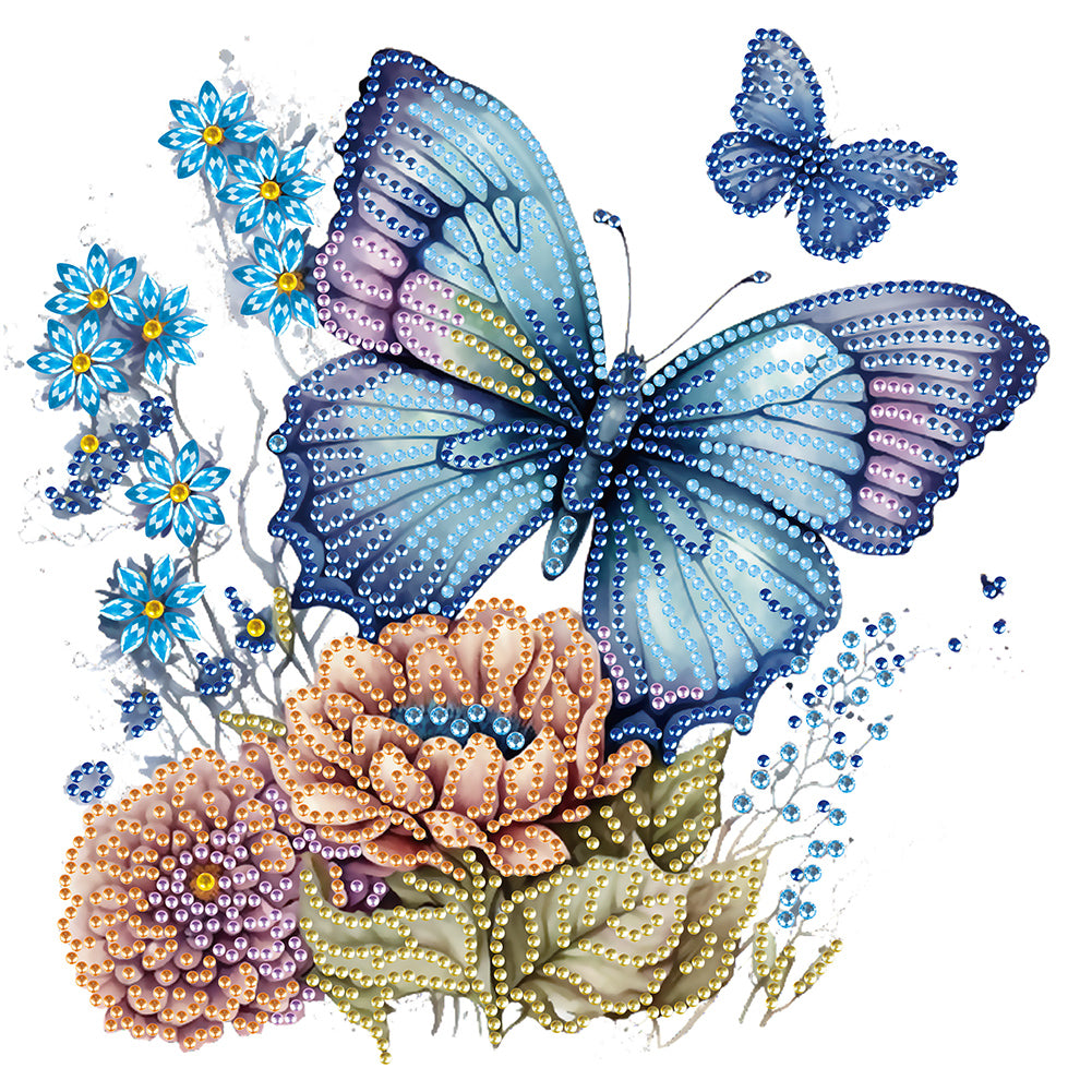 Butterfly - Special Shaped Drill Diamond Painting 30*30CM