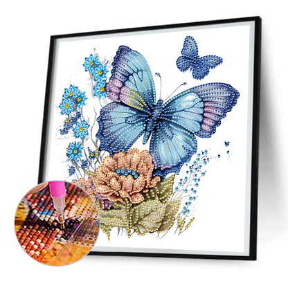 Butterfly - Special Shaped Drill Diamond Painting 30*30CM