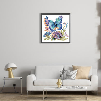 Butterfly - Special Shaped Drill Diamond Painting 30*30CM