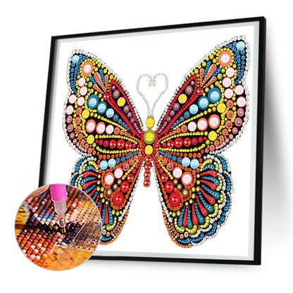 Butterfly - Special Shaped Drill Diamond Painting 30*30CM