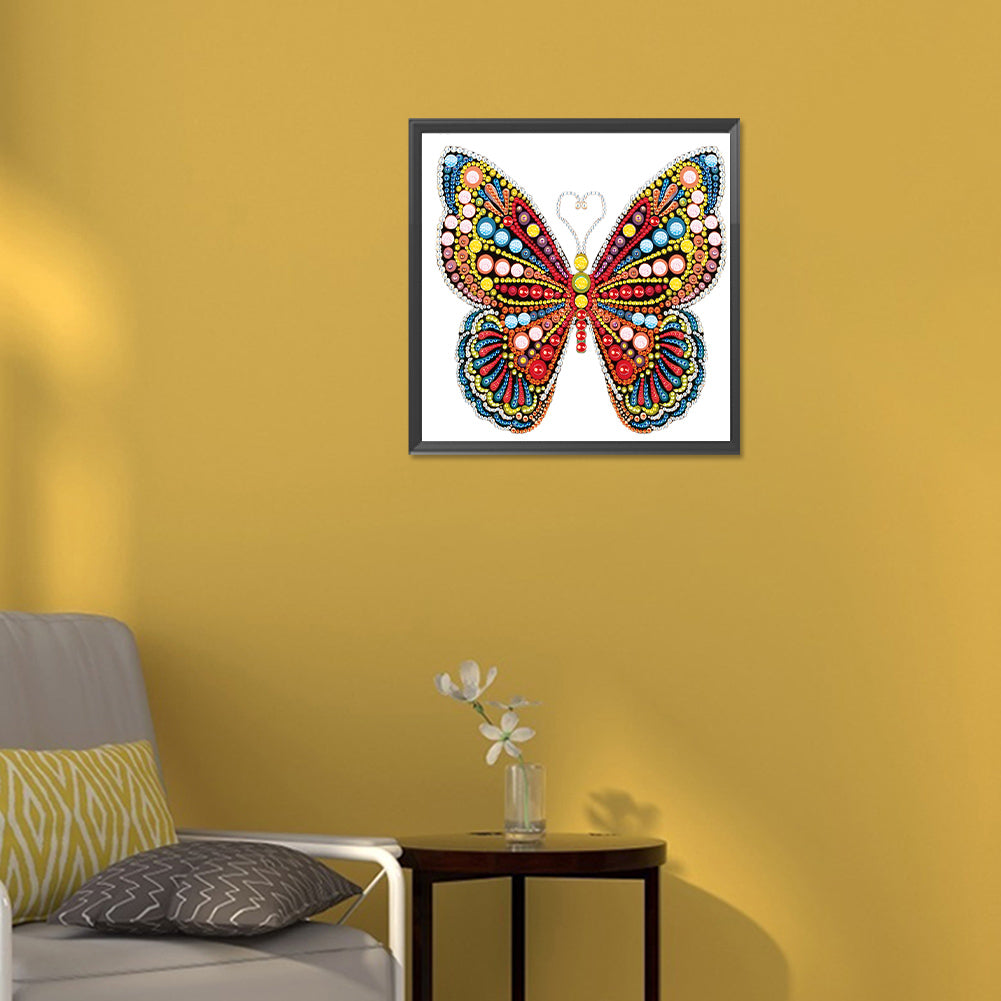 Butterfly - Special Shaped Drill Diamond Painting 30*30CM