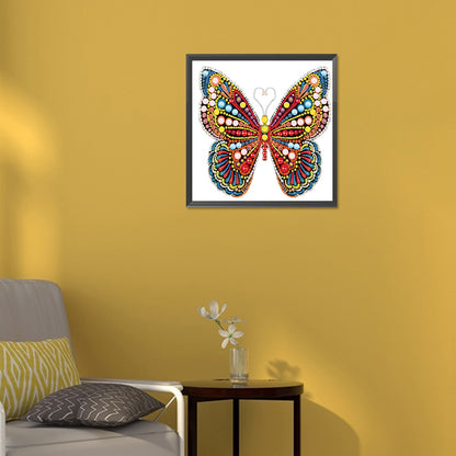 Butterfly - Special Shaped Drill Diamond Painting 30*30CM