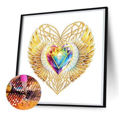Eternal Heart - Special Shaped Drill Diamond Painting 30*30CM