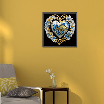 Eternal Heart - Special Shaped Drill Diamond Painting 30*30CM