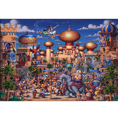 Aladdin'S Lamp - 11CT Stamped Cross Stitch 60*45CM