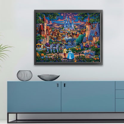 Cinderella - 11CT Stamped Cross Stitch 60*50CM