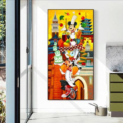 Mickey Mouse And Friends - Full Round Drill Diamond Painting 40*70CM