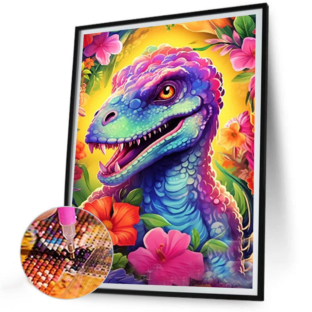 Rainbow Dragon - Full Round Drill Diamond Painting 30*40CM