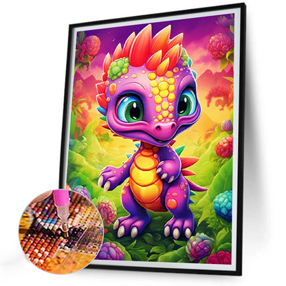 Rainbow Dragon - Full Round Drill Diamond Painting 30*40CM