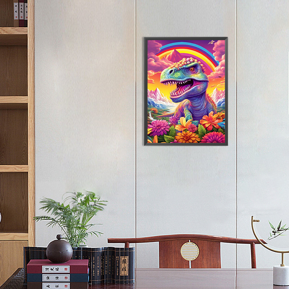 Rainbow Dragon - Full Round Drill Diamond Painting 30*40CM