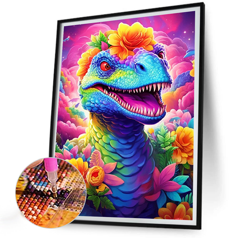 Rainbow Dragon - Full Round Drill Diamond Painting 30*40CM