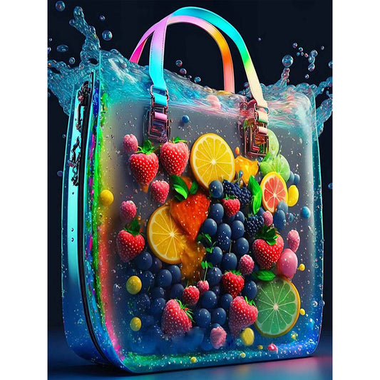 Berries In Bag - Full Round Drill Diamond Painting 30*40CM