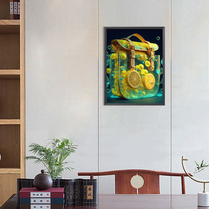 Lemon Tea In Bag - Full Round Drill Diamond Painting 30*40CM