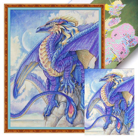 Pterosaur - 11CT Stamped Cross Stitch 40*53CM