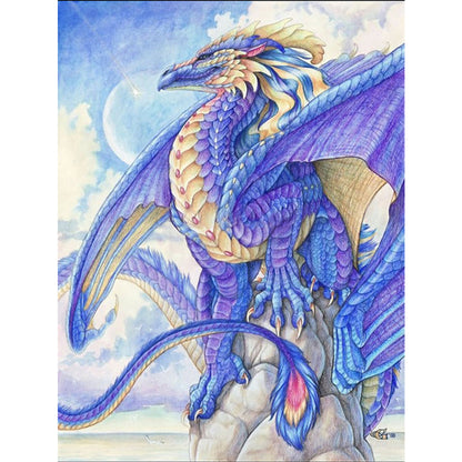 Pterosaur - 11CT Stamped Cross Stitch 40*53CM