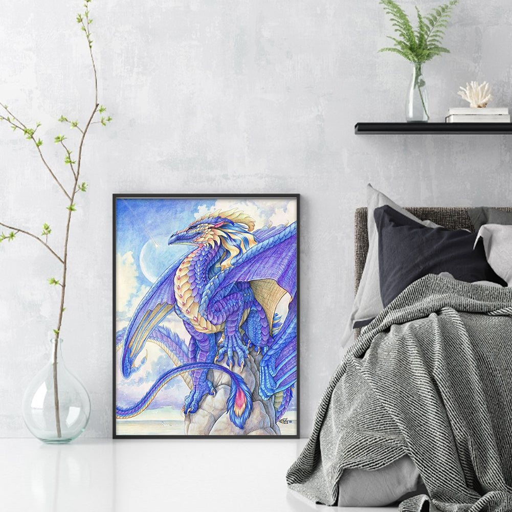 Pterosaur - 11CT Stamped Cross Stitch 40*53CM