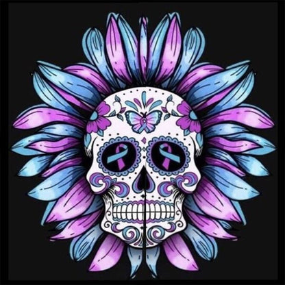 Skeleton - Full Round Drill Diamond Painting 30*30CM