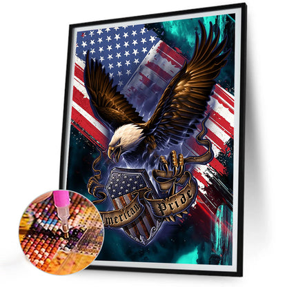 American Eagle - Full Round Drill Diamond Painting 30*40CM